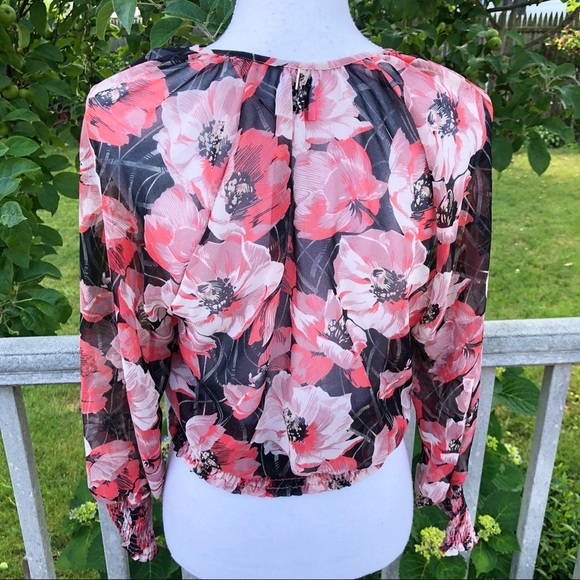 NWT Misa Los Angeles For Revolve Lettie Floral Top XS - Picture 8 of 9